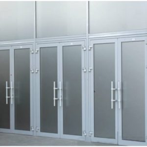 Матовая стеклянная противопожарная перегородка / серия FRM5574