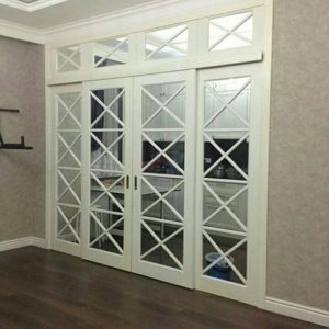 Противопожарная перегородка с фрамугой / серия FRM5334